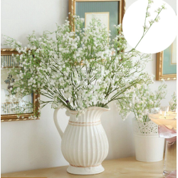 1 PC Artificial Gypsophila Silk Flowers Home Decor Real Touch Decorative Garden Fake Flowers